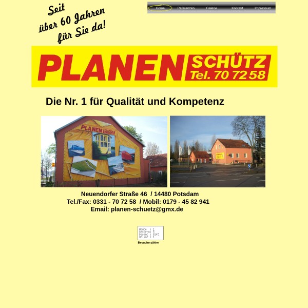 Planen Schütz 14480 Potsdam