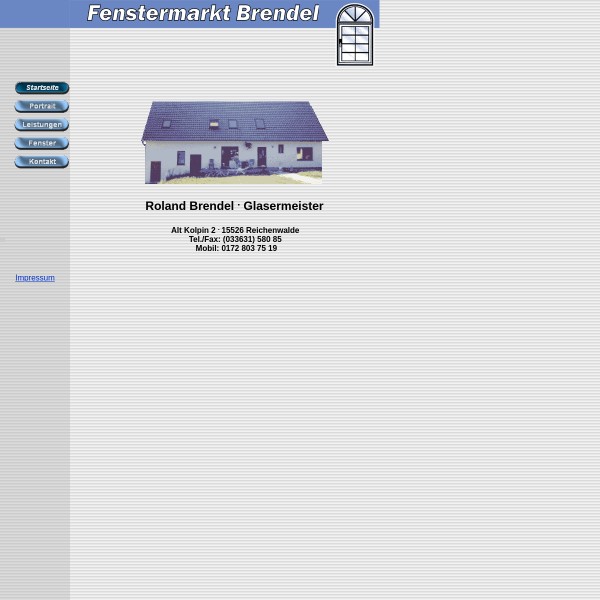 Brendel Fenster 15230 Frankfurt