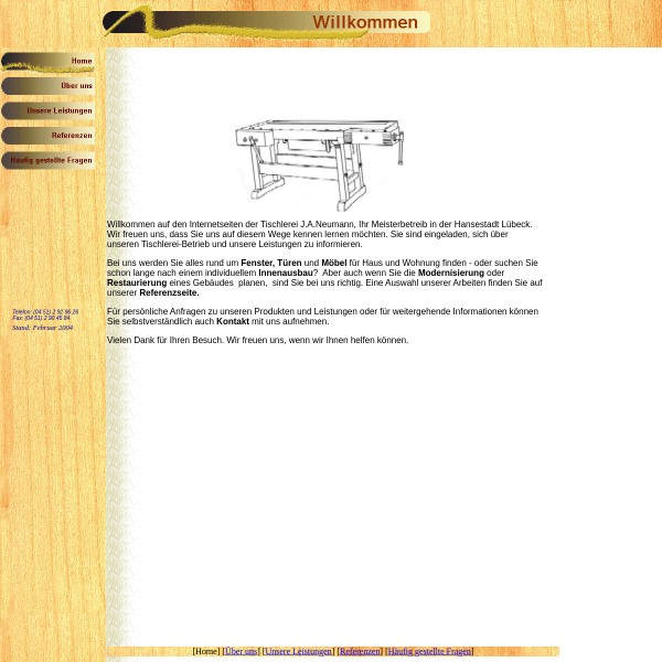 Tischlerei J. A. Neumann 23560 Lübeck