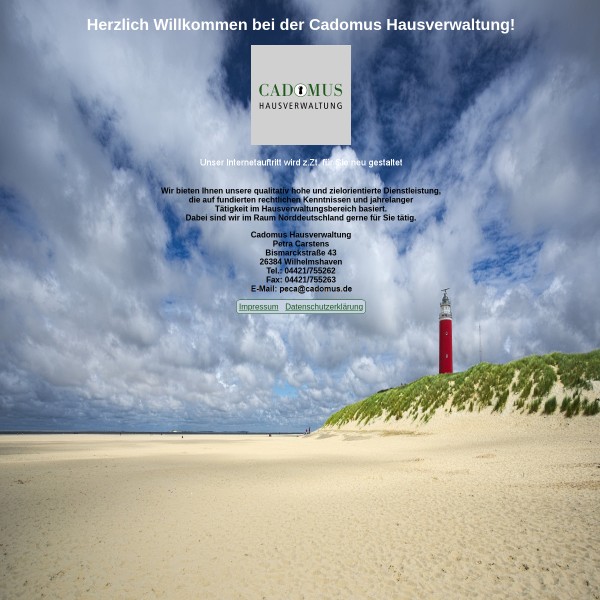 Hausverwaltung Carstens 26382 Wilhelmshaven