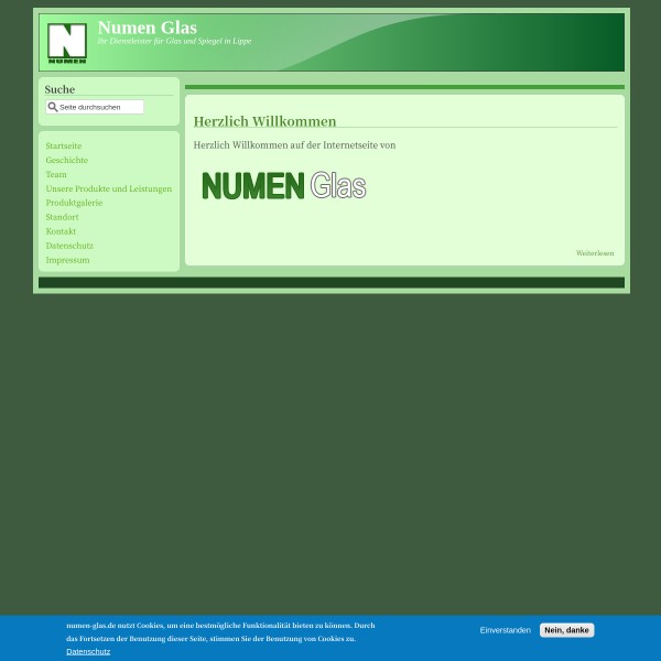 NUMEN-Glas GmbH 32108 Bad