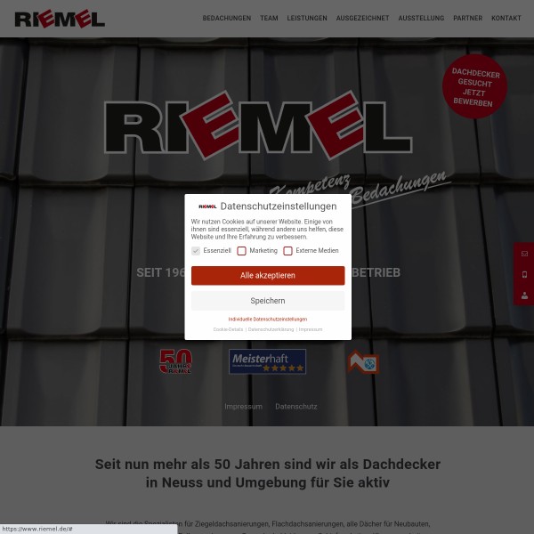 Riemel Bedachungen 35578 Wetzlar