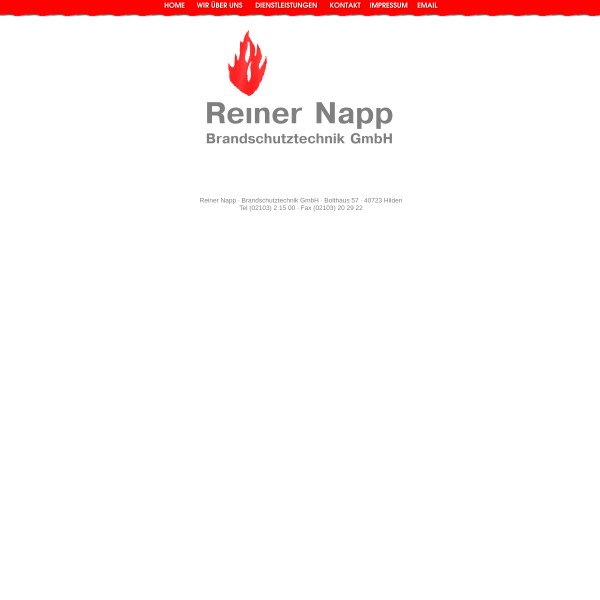 Reiner Napp Brandschutztechnik GmbH 40723 Hilden