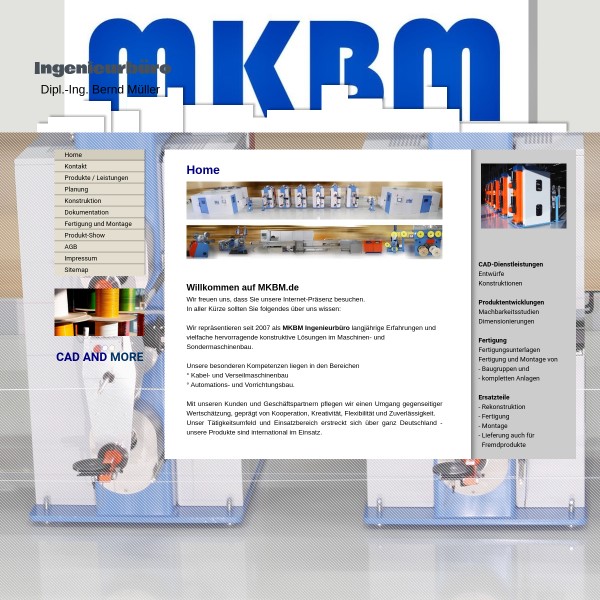 MKBM Ingenieurbüro Konstruktionsbüro 40724 Hilden