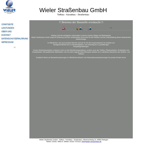 Wieler Straßenbau GmbH 40880 Ratingen