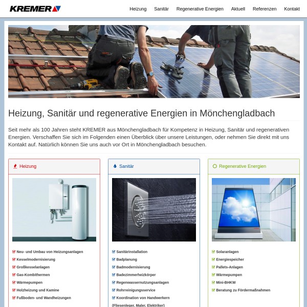 Kremer Heizung - Sanitär 41236 Mönchengladbach