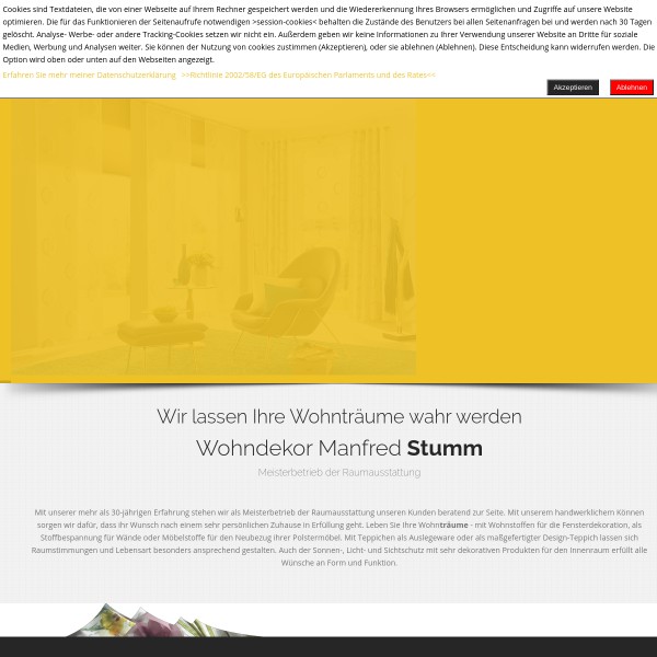 Wohndekor Manfred Stumm 41462 Neuss