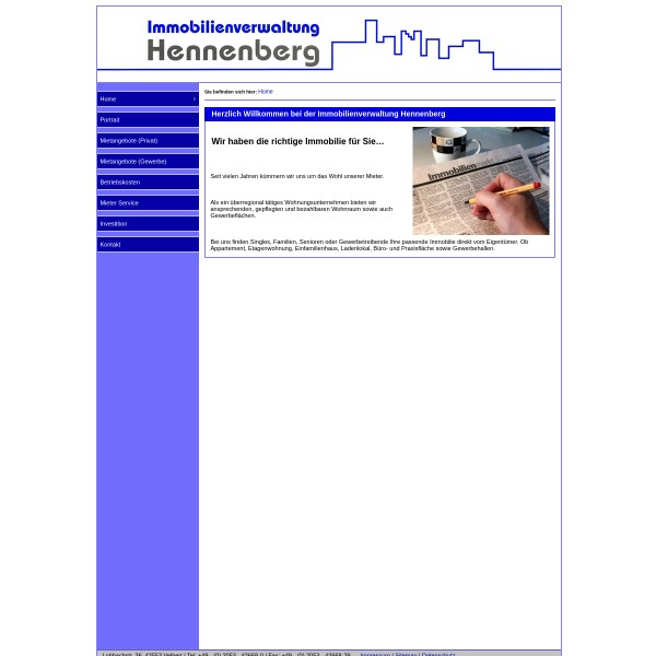 Bergische Liegenschaften Verwaltung 42553 Velbert