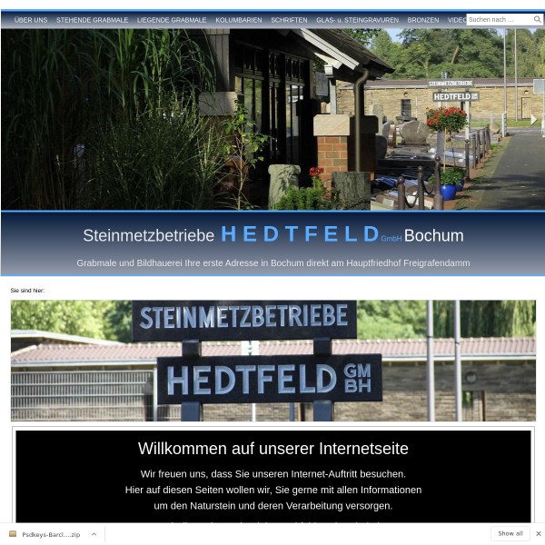 Hedtfeld GMBH Steinmetzbetriebe 44807 Bochum