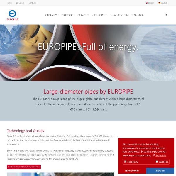 Europipe GmbH 45473 Mülheim