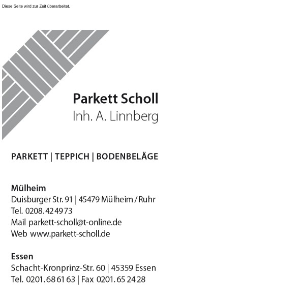 Scholl Parkett und Bodenbeläge 45479 Mülheim