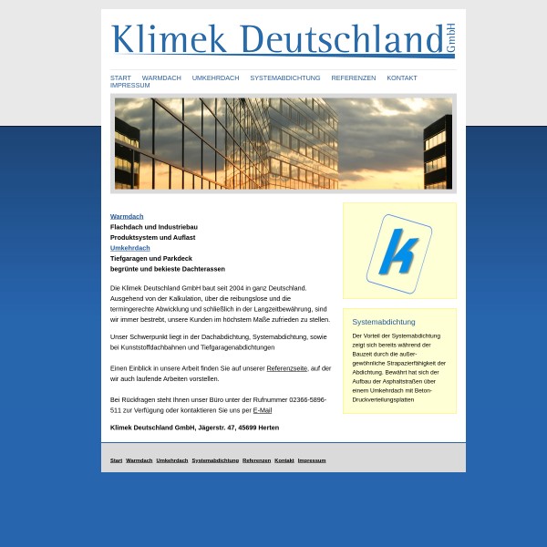 Klimek Deutschland GmbH 45699 Herten