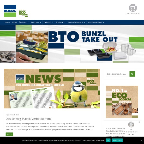 Bunzl Cleaning & Hygiene GmbH 45768 Marl