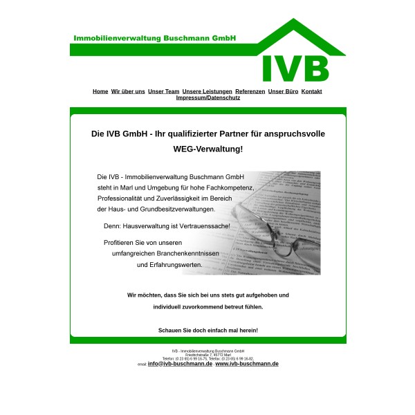 Ivb Immobilienverwaltung Buschmann GmbH 45772 Marl