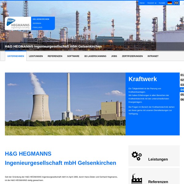 H & G Hegmanns Ingenieurgesellschaft 45881 Gelsenkirchen