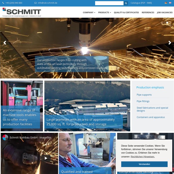 Schmitt Stahlbau GmbH 45881 Gelsenkirchen