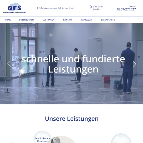 Gfs Gebäudereinigung Fullservice GmbH 45886 Gelsenkirchen