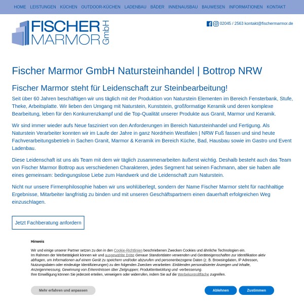 Fischer-Marmor GmbH 46244 Bottrop