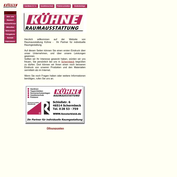 Raumausstattung KÜHNE 46244 Bottrop