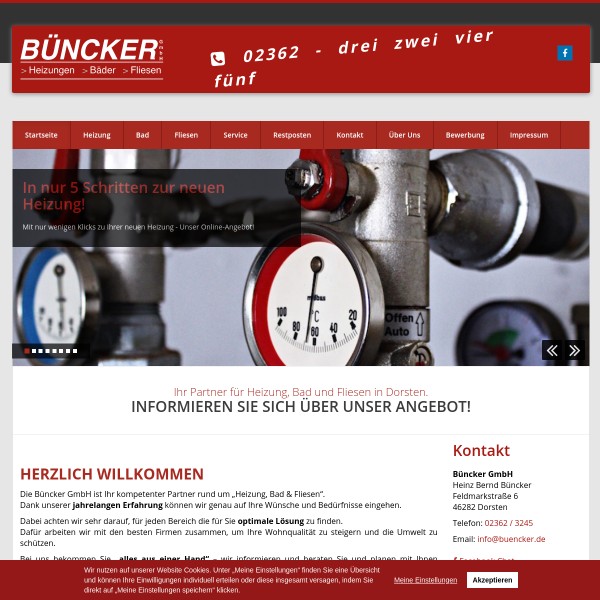 Büncker Heizung- Sanitär GmbH 46282 Dorsten