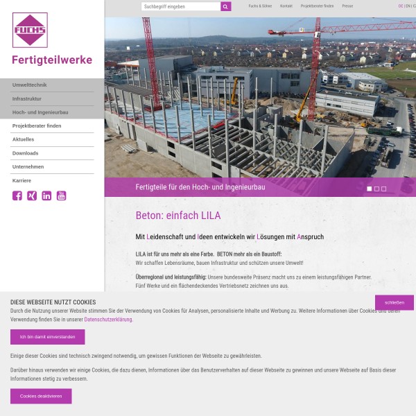 Fuchs Ingenieur Beton GmbH 46282 Dorsten