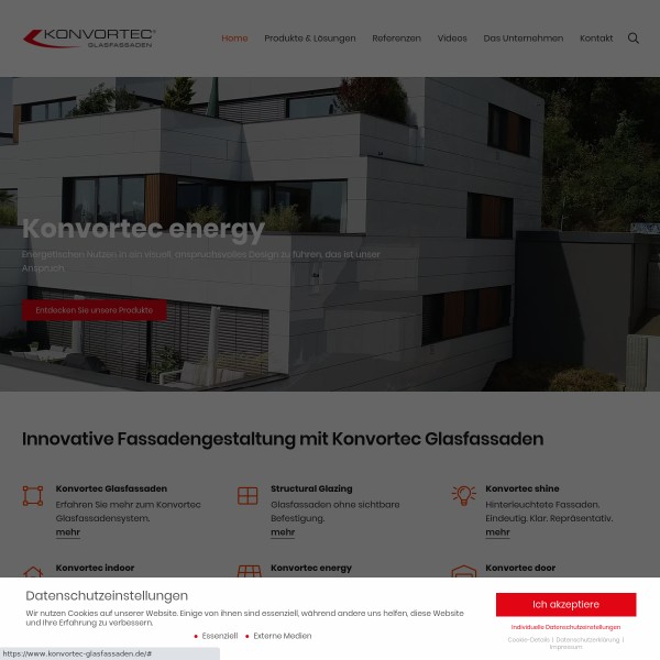 Konvortec Glasfassaden 46284 Dorsten