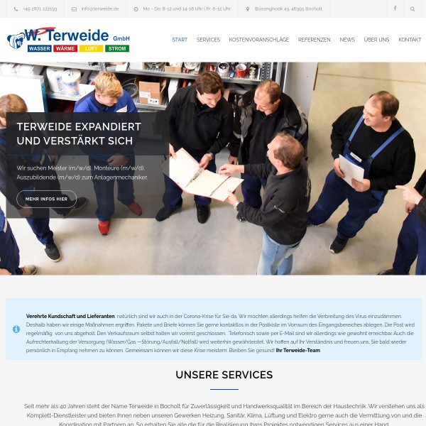 W. Terweide GmbH 46395 Bocholt