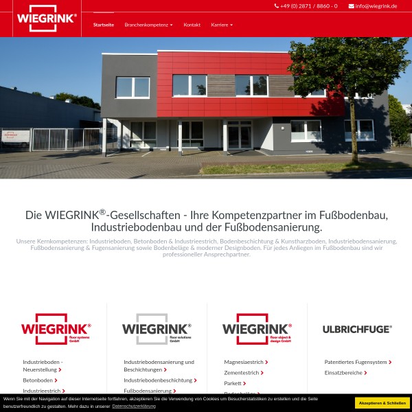 Wiegrink concrete concepts GmbH 46397 Bocholt