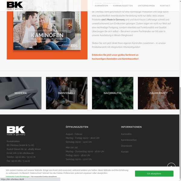 BK-Ofenbau GmbH & Co. 46485 Wesel