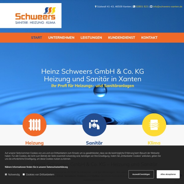 Schweers Heizung 46487 Wesel