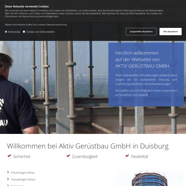 Aktiv Gerüstbau GmbH 47228 Duisburg