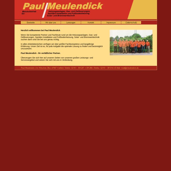 Paul Meulendick GmbH 47807 Krefeld