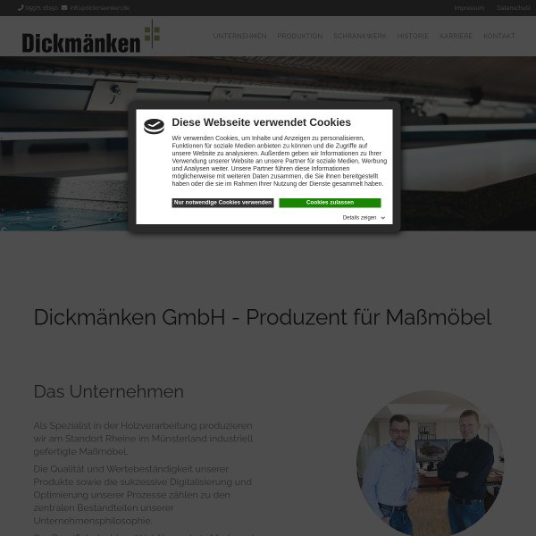 Dickmänken GmbH & Co. 48431 Rheine