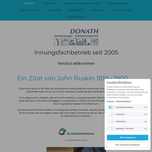 Donath Dienstleistungen / Gebäudemanagement 48432 Rheine