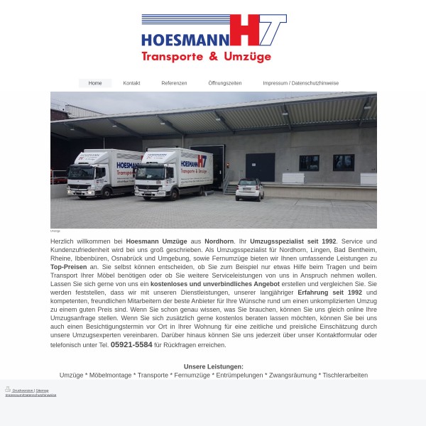 Hoesmann Transporte 48527 Nordhorn