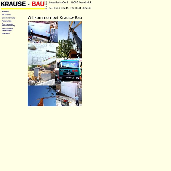 Krause Bau GmbH 49086 Osnabrück