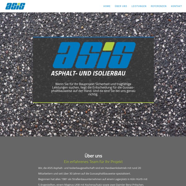 ASIS Asphalt und Isolierbauges. 50126 Bergheim