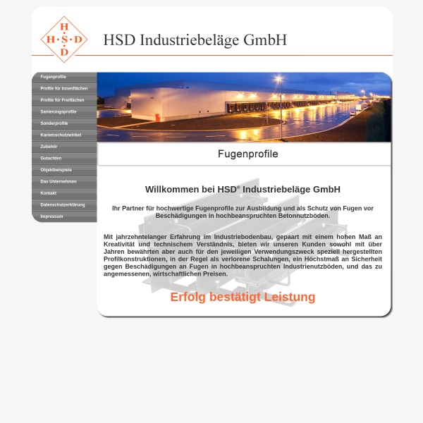 HSD Industriebeläge GmbH 50374 Erftstadt