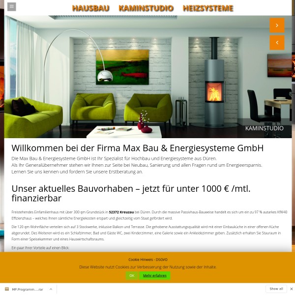 Max Bau- und Energiesysteme GmbH 52353 Düren