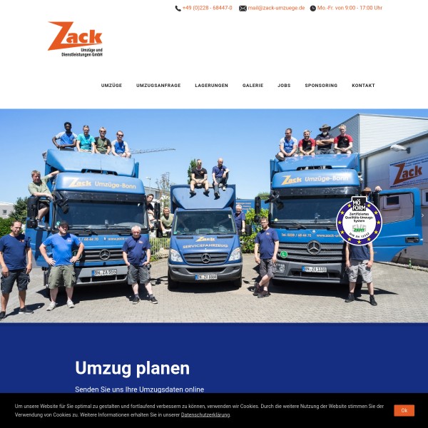 Zack Umzüge GmbH 53111 Bonn