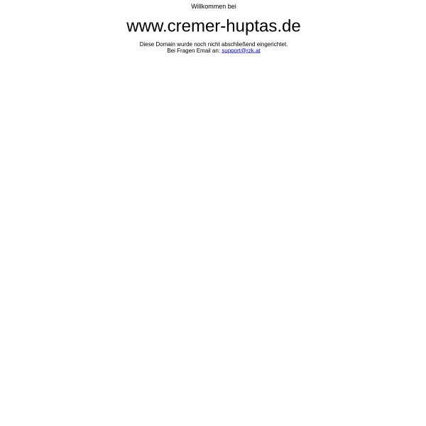 Cremer Huptas 53757 Sankt