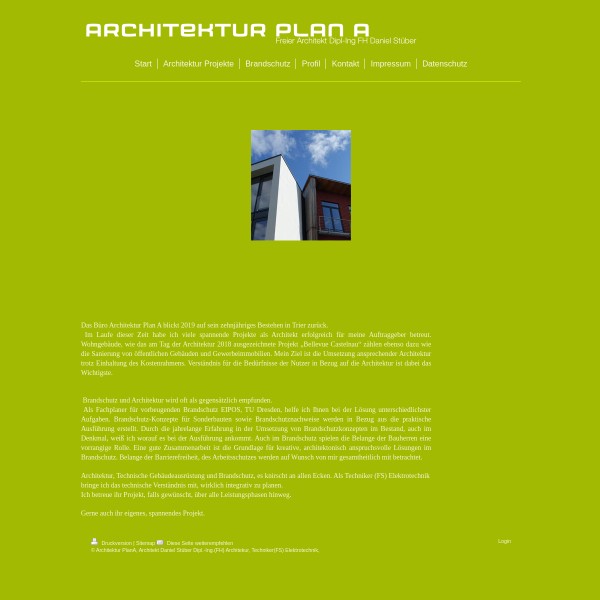 Architektur Plan A, Architekt Daniel Stüber 54292 Trier