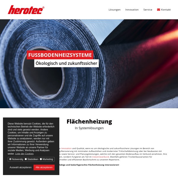 herotec GmbH Flächenheizung 59227 Ahlen