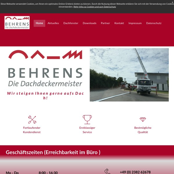 Behrens GmbH & Co. 59229 Ahlen