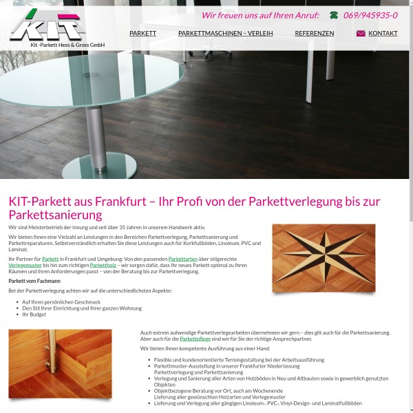 KIT-Parkett Groß & Co. GmbH 60389 Frankfurt