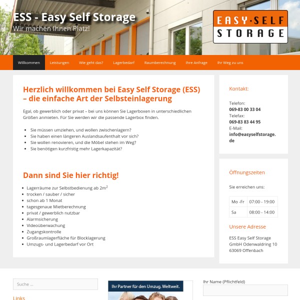 ESS Easy Self Storage GmbH 63069 Offenbach