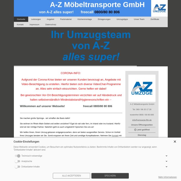 A-Z Umzüge GmbH 63075 Offenbach