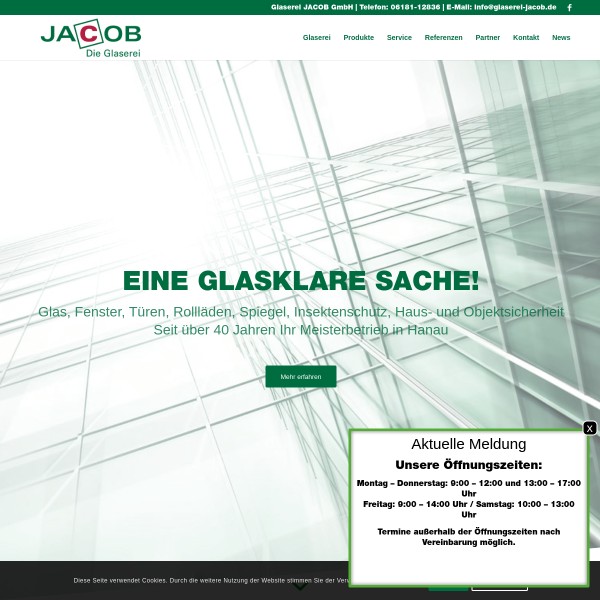 Glaserei Jacob GmbH 63457 Hanau