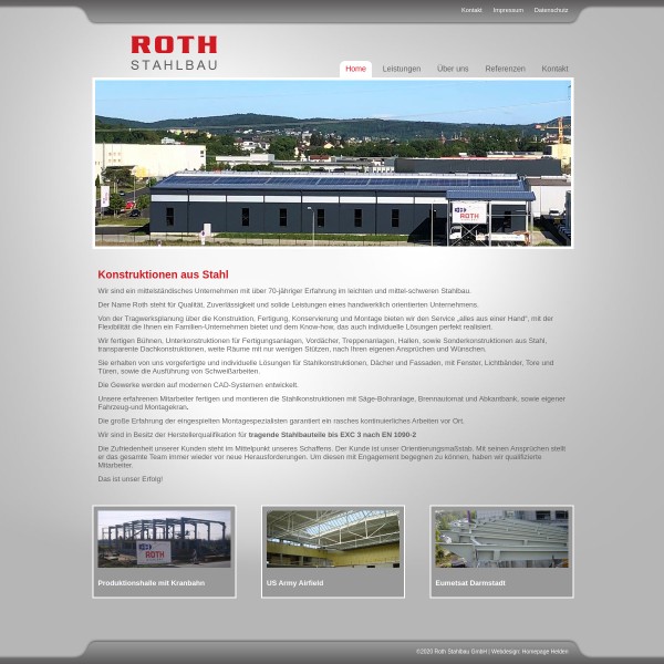 Horst Roth Stahlbau GmbH 63741 Aschaffenburg