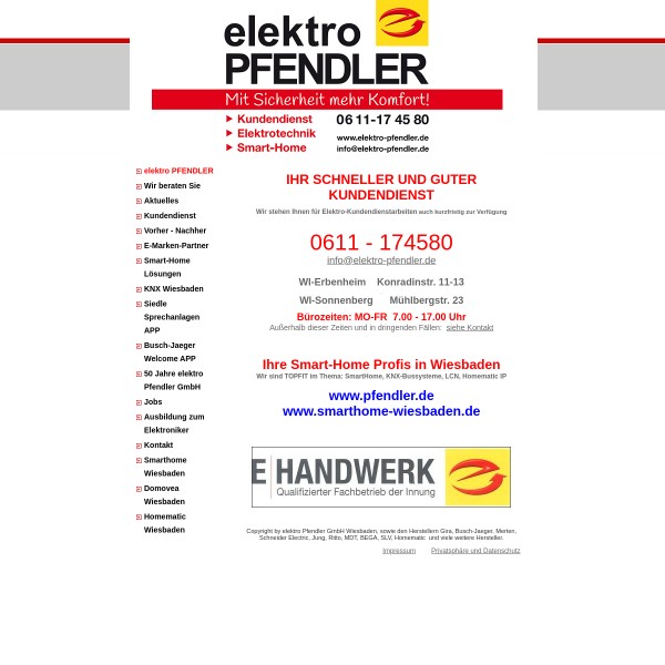 ElektroInstallation Elektriker 65191 Wiesbaden